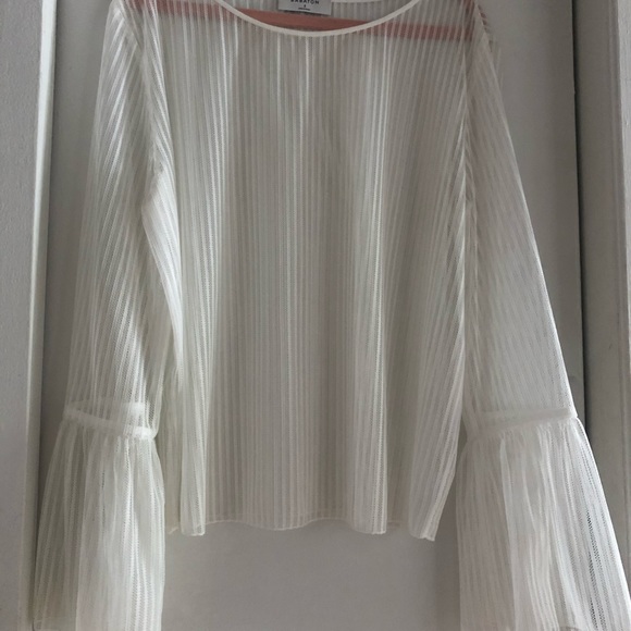 babaton bell sleeve blouse - Picture 1 of 3